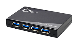 SIIG SuperSpeed USB 4-Port Hub (JU-H40512-S1)