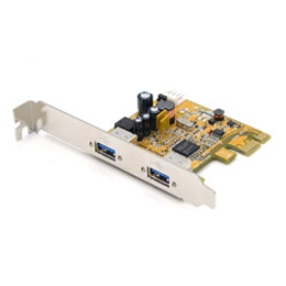 Antaira 2-Port USB 3.0 PCI Express Card (WHQL Certified) (USB-18202)