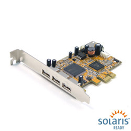 Antaira 3+1 Port USB 2.0 PCI Express Card (WHQL Certified) (USB-68001)