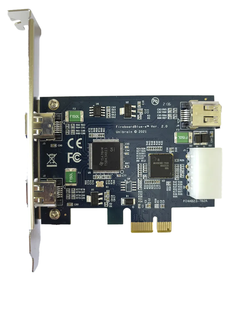 FireboardBlue-e FireWire 400 PCIe Adapter (3-Port IEEE 1394a)