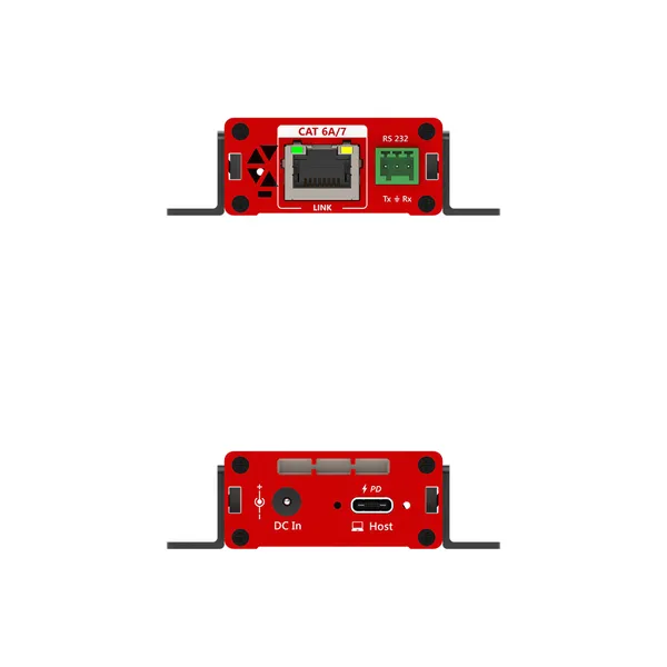FireNEX-CAT6-DP USB-C over CAT6a/7 Extender | 5Gbps • 4K DP Alt Mode • 60W PD • GigE