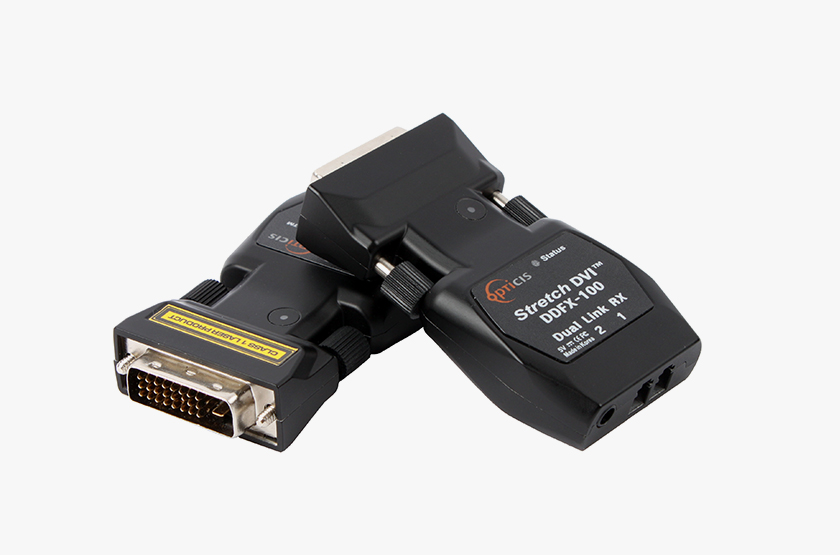 Dual-Link DVI Optical Extender | 2560×1600 60Hz, 500m Fiber