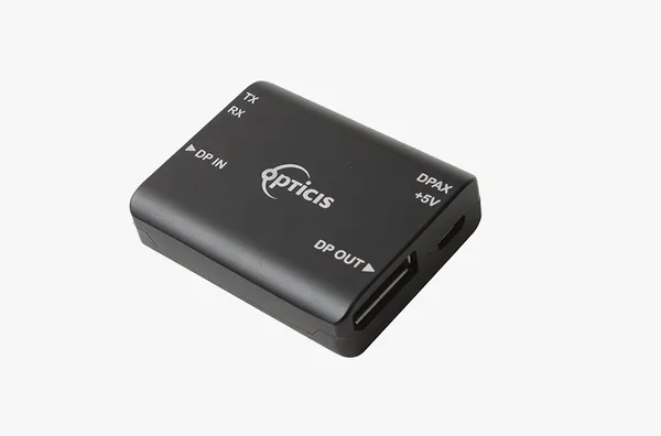 Opticis DPAX DisplayPort 1.2 Repeater | 4K60 Data Recovery, MST, 21.6Gbps