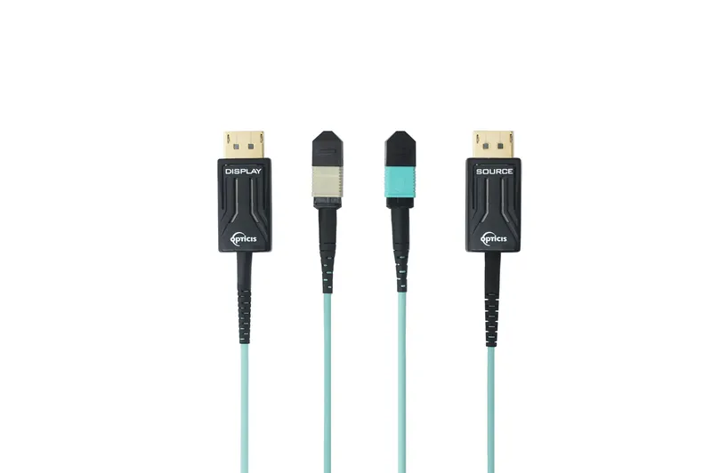 Opticis DisplayPort 1.4 Pure Optical MPO Extender, 8K60 DSC, 330m (DPC-MP14-TR)