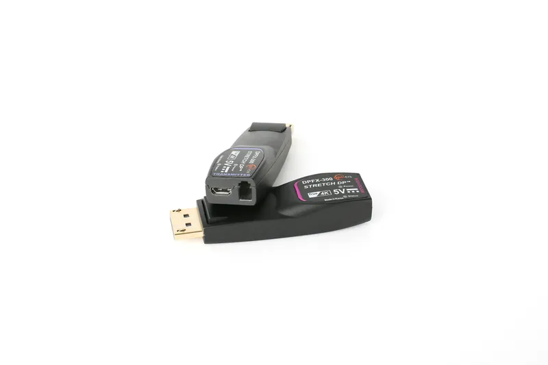 Opticis 1-Fiber LC Detachable Optical DisplayPort 1.2 Module, 4K60, 200m (656ft) (DPFX-300-TR)