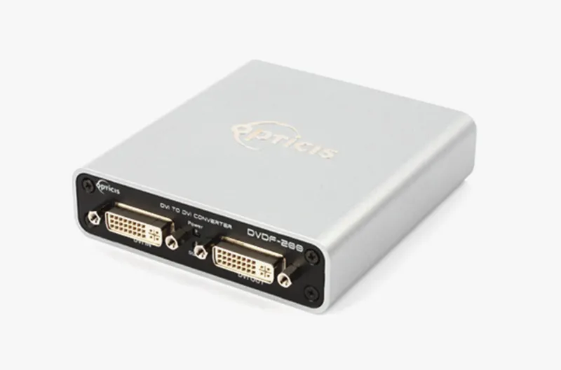 Opticis DVDF-200 DVI to Fiber DVI Converter | 500m SC Multimode WUXGA