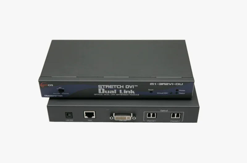 Opticis Dual-Link DVI Optical Extender, WQXGA 60Hz, up to 2km (M1-3R2VI-DU)