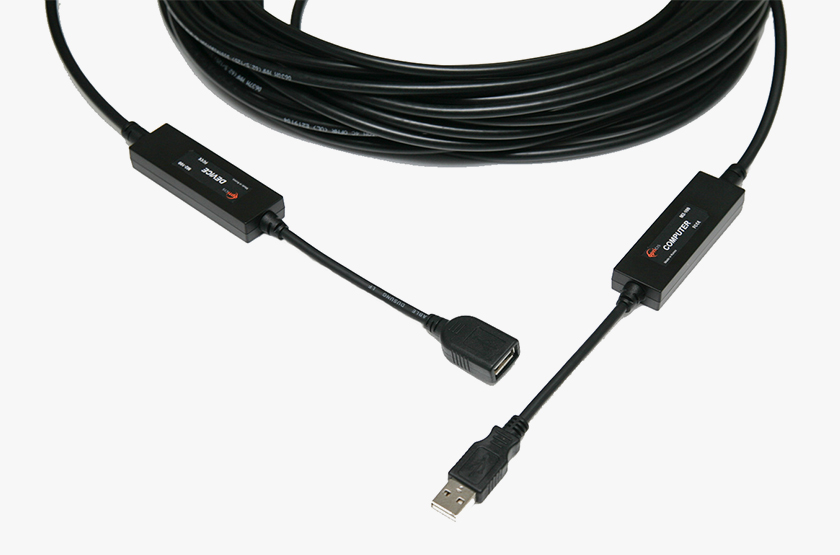 Opticis M2-100 USB 1.1 Optical Extension Cable | 40m Fiber USB