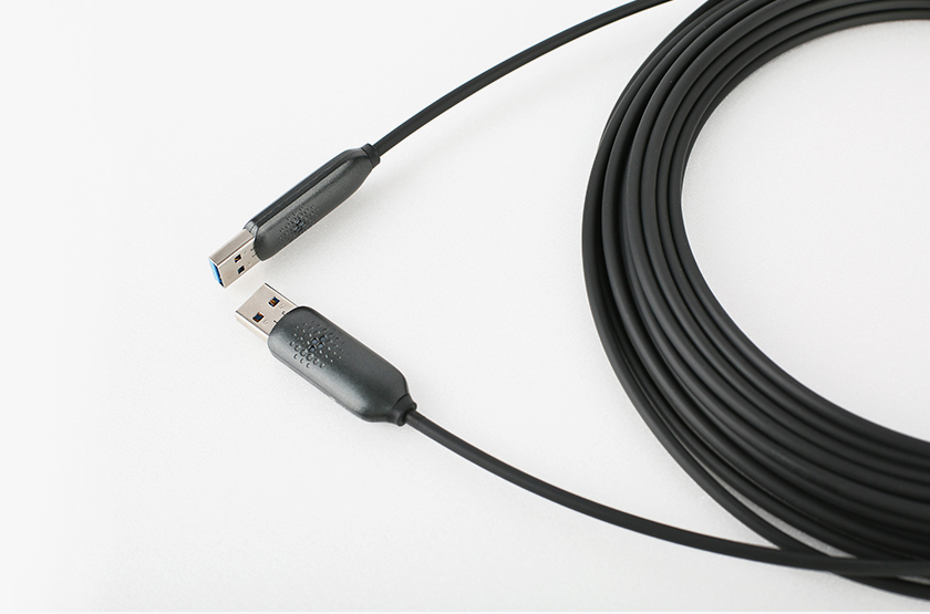 USB 3.0 Active Optical USB-A Cable, Plenum Rated