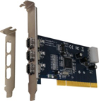Unibrain FireBoard Blue 3-port 1394a PCI Adapter (1205)