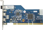 Unibrain FireBoard-800 Glass Optical Fiber (LC-type) to PCI Host Adapter (1231)