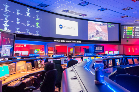 Flight Simulator Control Room