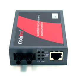 Antaira 10/100TX To 100FX Media Converter, Multi-Mode 2km, ST Connector (FCU-100ST-V2)